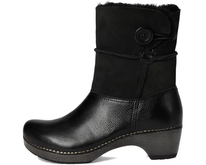 Зимние сапоги Dansko Lillith из замши с овчиной