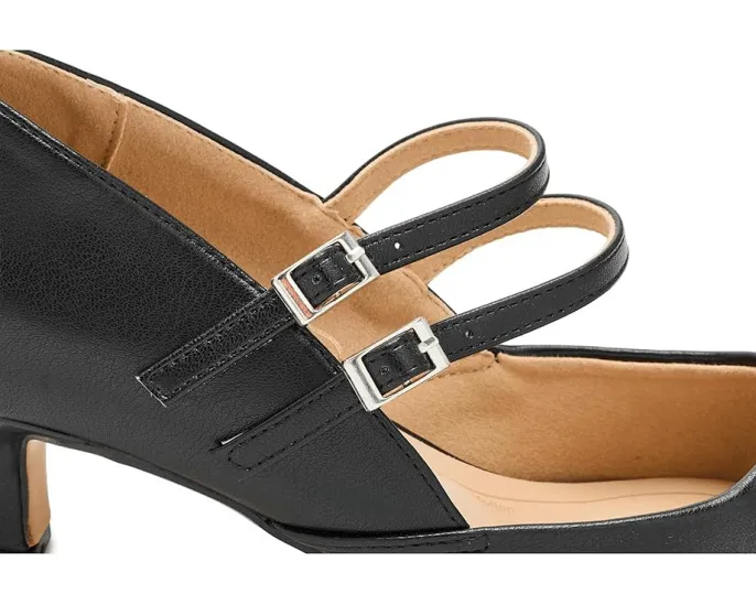 Туфли-лодочки Journee Collection Carnation с ремешком и котячьим каблуком