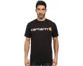 Футболка Carhartt Signature Logo S/S с принтом и бесшовными боками