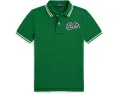 Поло Polo Ralph Lauren Kids из хлопковой сетки с логотипом для малышей и детей
