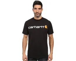 Футболка Carhartt Signature Logo S/S с принтом и бесшовными боками