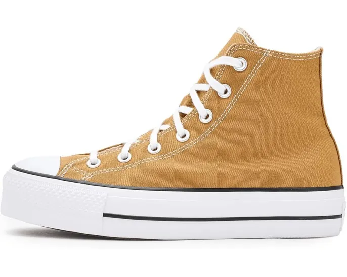 Converse Chuck Taylor All Star Lift Platform High-Top с высокой платформой и круглым носком