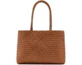 Madewell Кожаная сумка-тоут Handwoven Leather Tote с плетеным дизайном