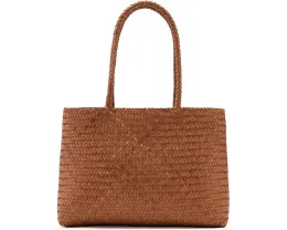 Madewell Кожаная сумка-тоут Handwoven Leather Tote с плетеным дизайном