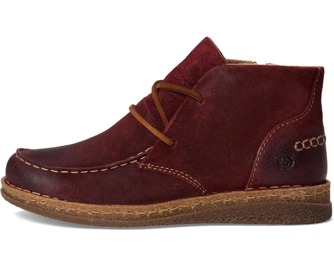 Ботинки Born Analia до щиколотки с носком мокасин и боковой молнией