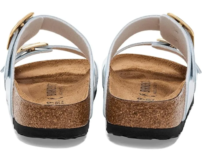 Сандалии Sydney Luxe Buckle от Birkenstock с патинированным верхом и крупными пряжками