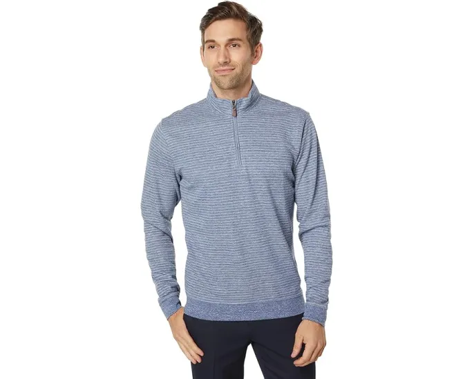 johnnie-O толстовка Skiles Performance 1/4 Zip с воротником