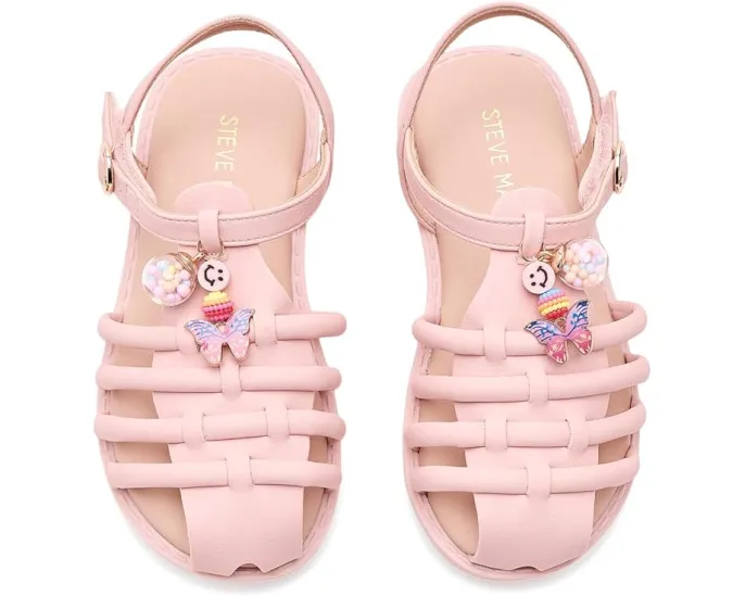 Сандалии Steve Madden Kids Pocket с мягкими пастельными ремешками
