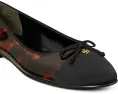 Балетки Tory Burch Cap Toe с бантом и контрастным мыском