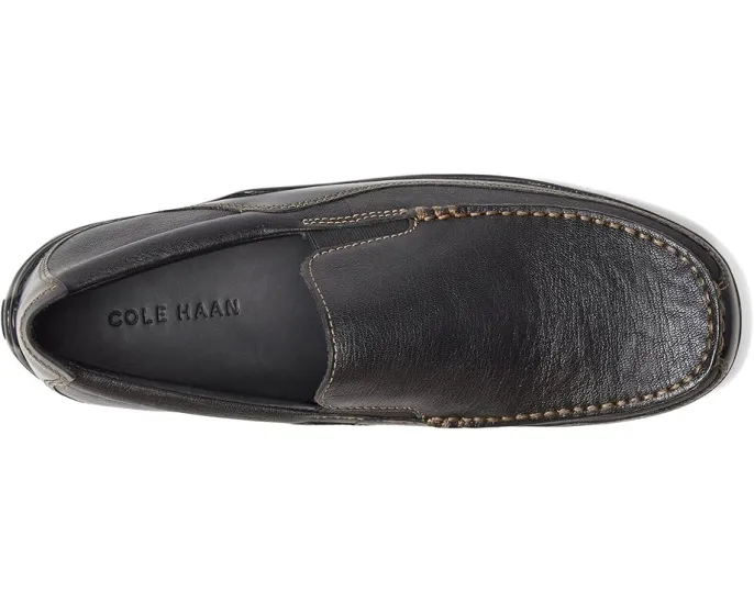 Мокасины Cole Haan Tucker Venetian из кожи с эластичными вставками
