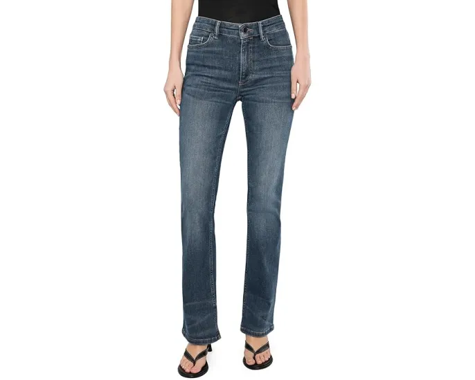 Джинсы AllSaints Haldan Slim Bootcut с завышенной талией