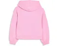Детская толстовка Charmed Pullover Hoodie от Puma розового цвета с блеском