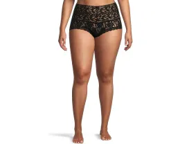 Hanky Panky шорты-бойфренды плюс сайз с кружевной резинкой