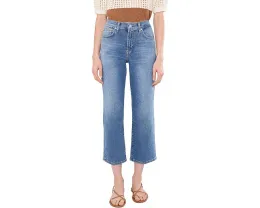 7 For All Mankind джинсы Stovepipe Straight Ankle цвета Oceanstone