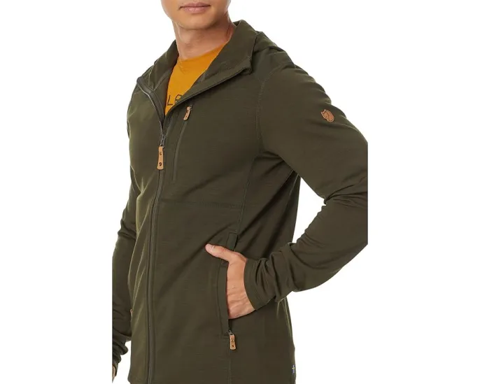 Толстовка Fjällräven Keb Fleece с капюшоном и карманами