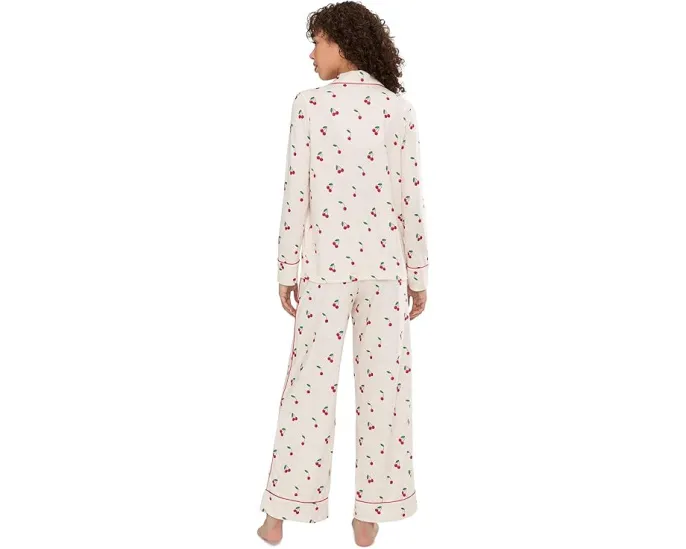 Пижамный комплект Splendid Flora из мягкой ткани Pillowsoft с принтом