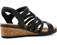 Сандалии Kacha Step Clarks на низком клине с мягкой кожей и стелькой из пенополиуретана