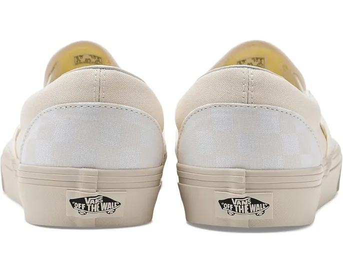 Vans Classic Slip On слипоны с вафельной подошвой и мягким воротником