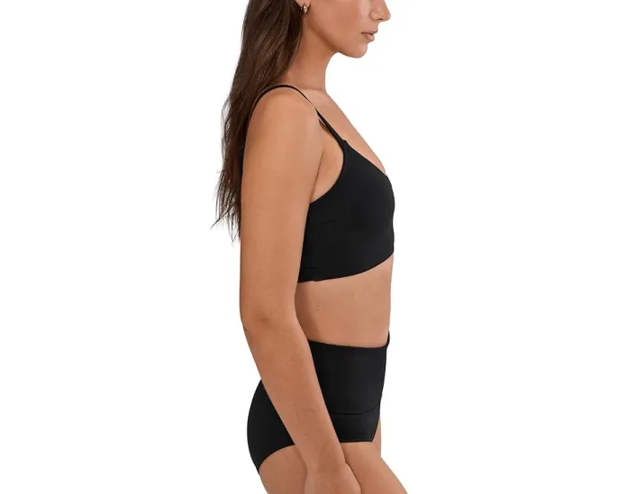 Мидкини Nike Effortless Essential V-neck со средней поддержкой и съемными чашками