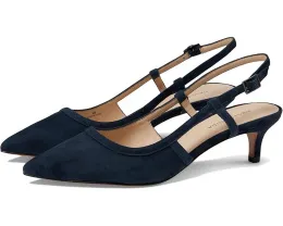 Туфли Pelle Moda Deena на низком каблуке из замши с ремешком