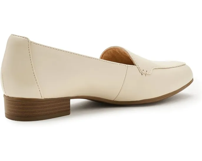 Лоферы Clarks Krystine Lily из гладкой кожи с квадратным носком и стелькой Contour Cushion