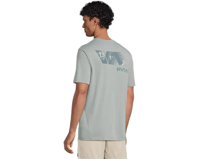 Футболка RVCA Va Blur Fill с коротким рукавом для тренировок