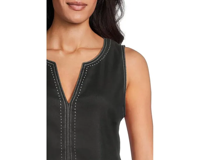 Платье Tommy Bahama Palm-A-Dora с разрезом на горловине и карманами