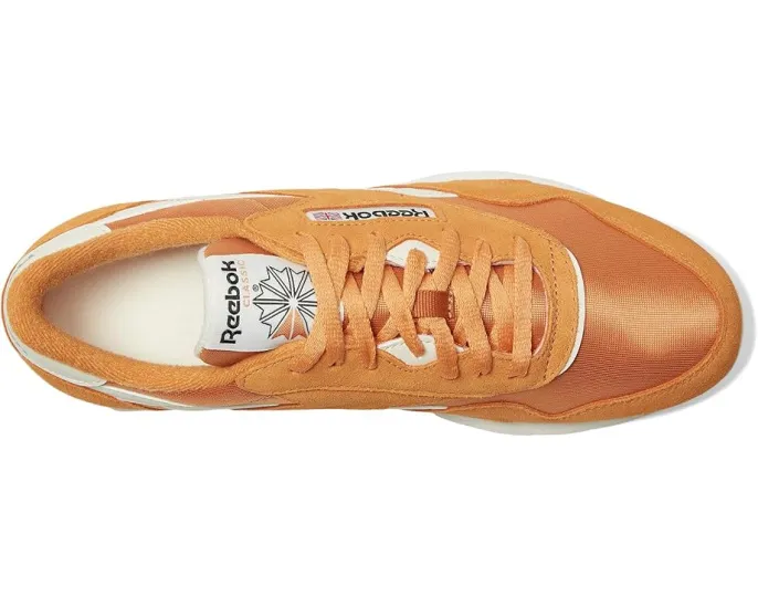 Кроссовки Reebok Classic Nylon с кожаным верхом и резиновой подошвой