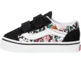 Vans Kids Old Skool V детские кеды с двойной застежкой на липучках