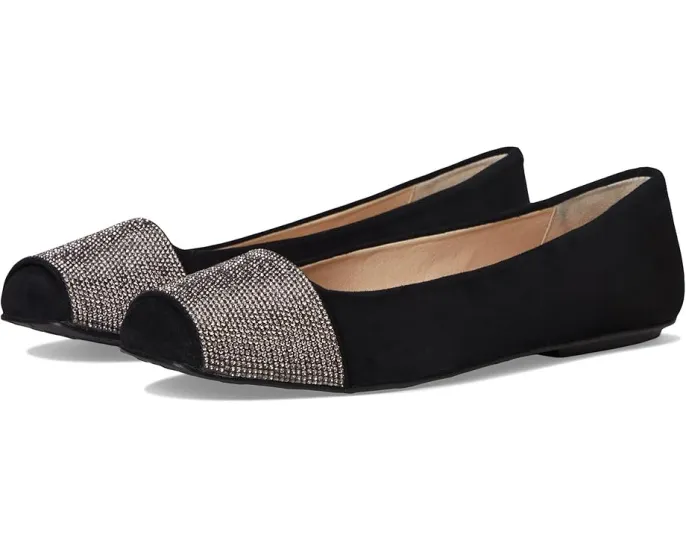 Лоферы Via от French Sole с квадратным носком и контрастным материалом