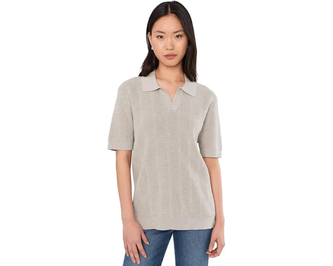 Свитер-поло с коротким рукавом и отложным воротником Liverpool Los Angeles