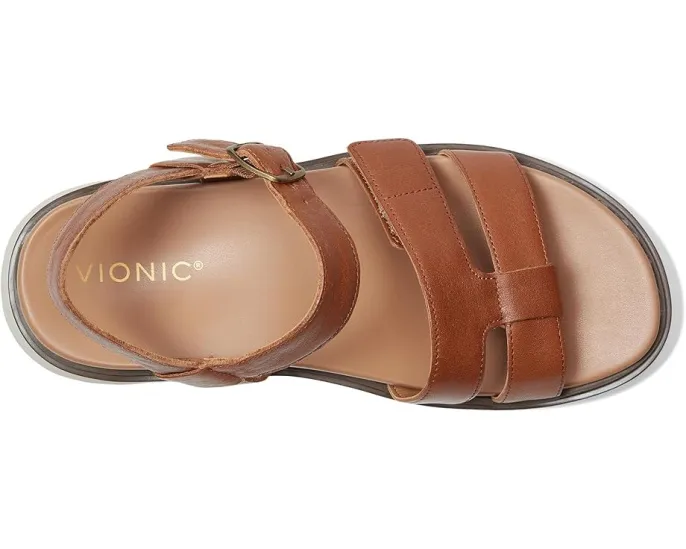 Сандалии VIONIC Solana на платформе с регулируемыми ремешками и технологией VIO MOTION