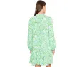 Туника Shaley Tunic Dress Lilly Pulitzer с воротником рюш и пуговицами