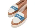 Лоферы Nantucket Drift Penny от Cole Haan бежево-голубые