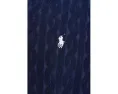 Повседневная рубашка поло Polo Ralph Lauren трикотажная с кабельным узором