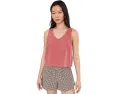 Топ Toad&Co Taj Hemp Button Back из конопли с V-образным вырезом