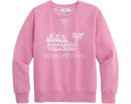Детский свитшот Vineyard Vines Kids Terry Crew из френч терри
