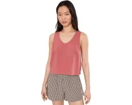 Топ Toad&Co Taj Hemp Button Back из конопли с V-образным вырезом