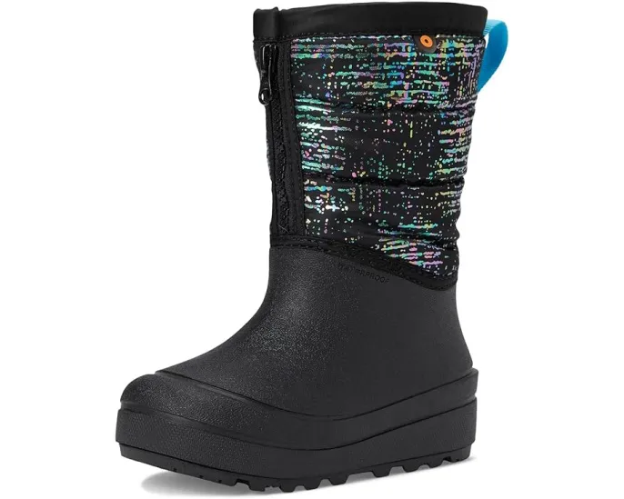 Зимние сапоги Bogs Snow Shell Zip Metallic Stripes с рейтингом комфорта до -30°C