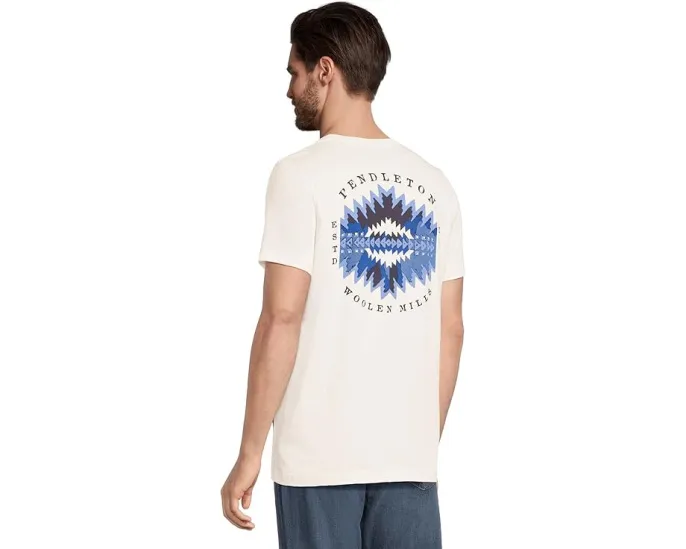 Футболка Pendleton Sunset Pass с принтом и логотипом на груди