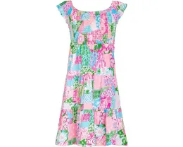 Платье миди Lilly Pulitzer Mini Jilly для девочек с цветочным принтом