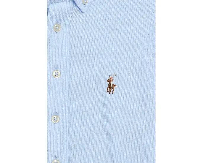 Трикотажная рубашка оксфорд Knit Oxford от Polo Ralph Lauren для детей