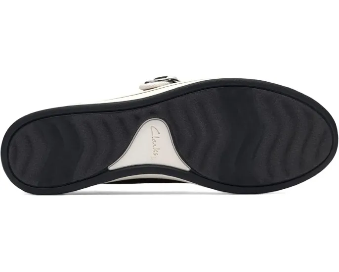 Балетки Breeze Janey от Clarks с регулируемой пряжкой и стелькой Cloudsteppers