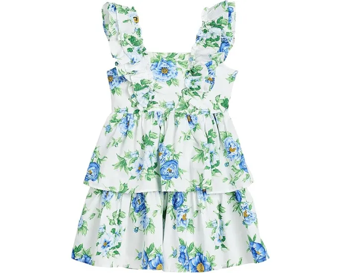 Платье Janie and Jack с ярусами и оборками на плечах