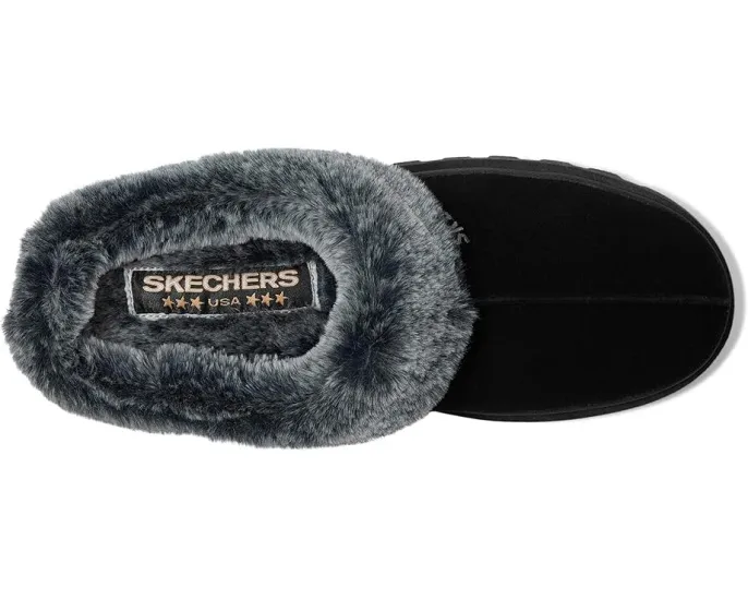 Клоги SKECHERS Shindigs Fortress с искусственным мехом и платформой