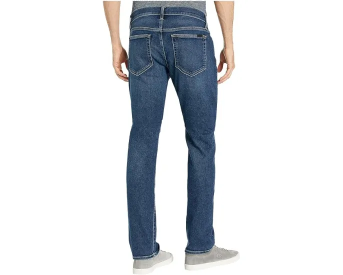 Прямые узкие джинсы Joe's Jeans Brixton в темной промывке