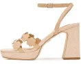 Сандалии Badgley Mischka Waverly на квадратном каблуке с цветочным декором