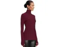 Norma Kamali Топ с длинным рукавом Slim Fit Long Sleeve Turtle Top с принтом и отверстиями для большого пальца