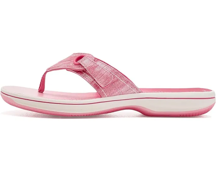 Шлепанцы Clarks Breeze Reyna с технологией Cloudsteppers и стелькой Cushion Soft