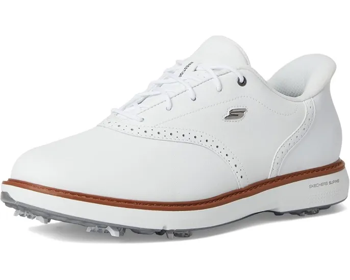Гольф обувь Skechers Go Golf Prestige Slip-In ArchFit Spiked с классическим стилем